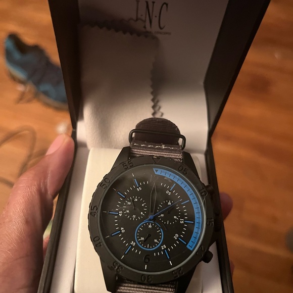 INC New Chronograph Watch May need Battery. Brought from another Posher - Picture 2 of 4